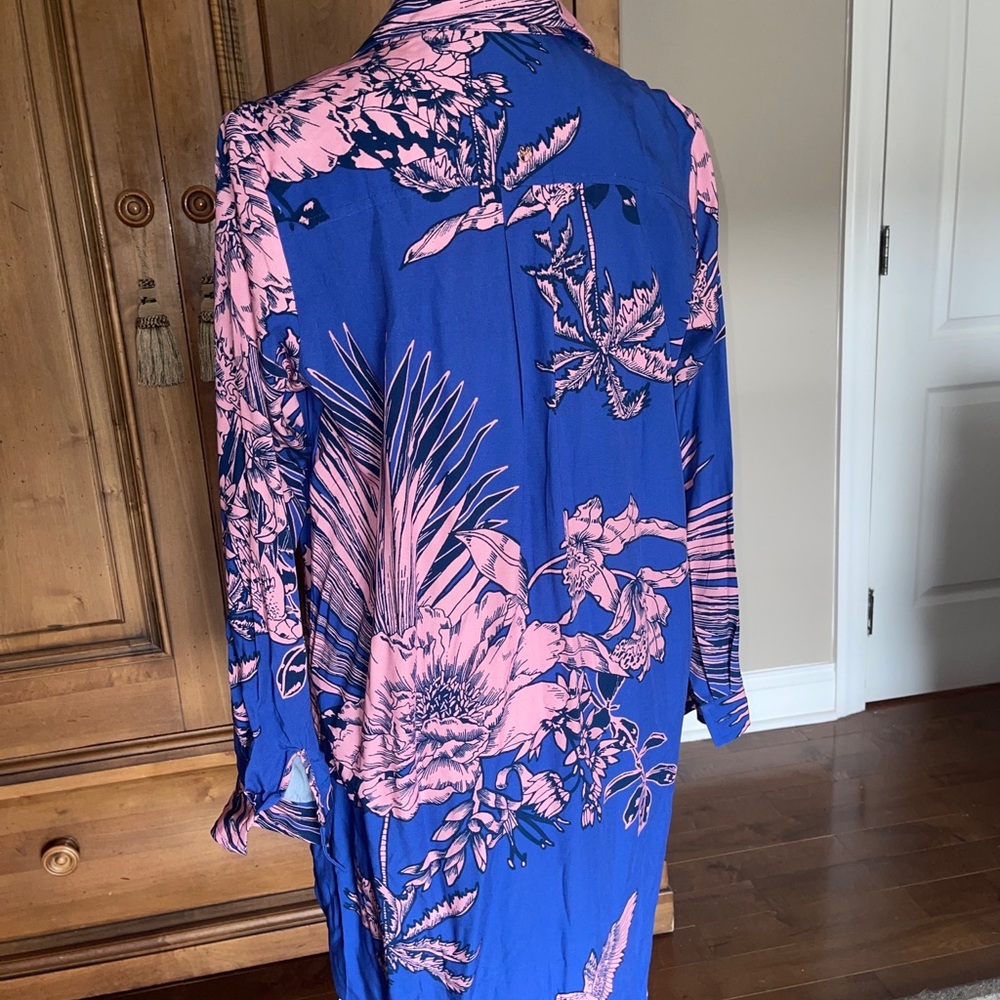 Maaji Mesmerizing Long Shirt Cover-Up NWT Sz M